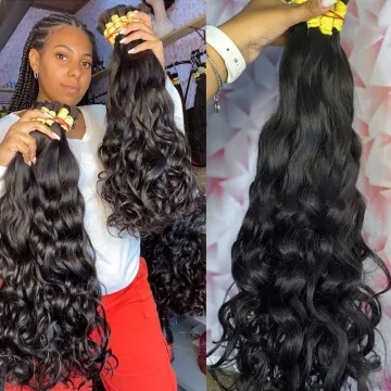 Wholesale Best Kilogram Bulk Human Hair Bundles - Raw Mink Virgin Cabelo Humano Brasileiro