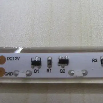 Flexible PU ip68 waterproof 335 led strip ribbons