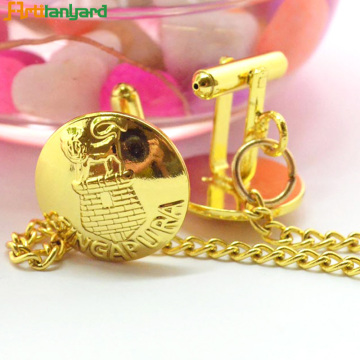 Alloy Die Casting Cheaper Metal Cufflinks
