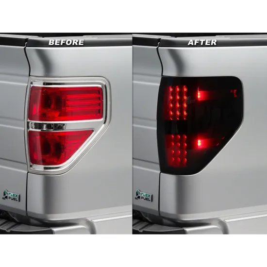 1pair LED Tail Light for ford F150 Pickup 09-14 Energy Saving Rear Tail Light Lamp Third Brake Light Backup Signal Light