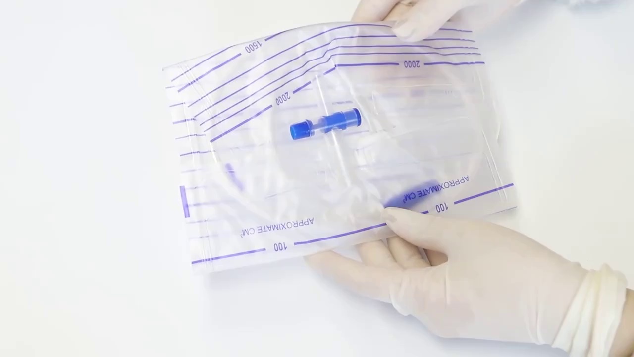 Safe and Transparent Urinary Drainage Bag for Medical Use