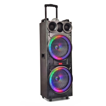 Altavoz Profesional con Ruedas y Bluetooth para DJ y Sistema de Cine en Casa