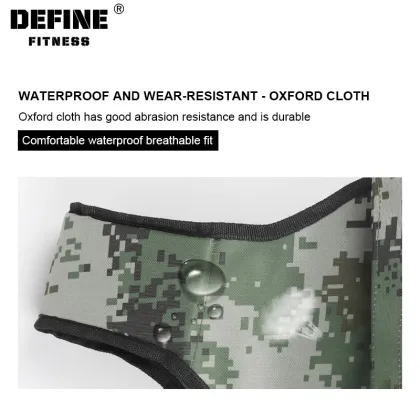 Adjustable Weight-Bearing Vest for Physical Training: Customizable Sandbag Weight from 10 to 20 kg