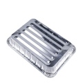 Fast Food Disposable Aluminium Foil Trays with Lids