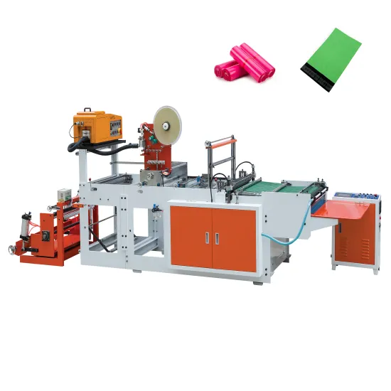 Price of Machine Poli Bag Peel Seal Envelope Making Machines for BOPP, OPP, PP Side Sealing and Recycling Courier Express Bag Production