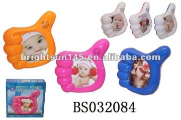 Foot coin bank & 4 inch photo frame