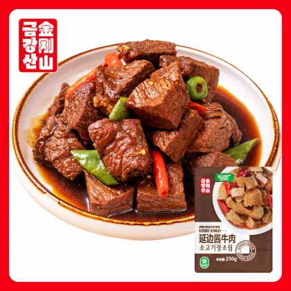 Beef in sauce from Yanbian