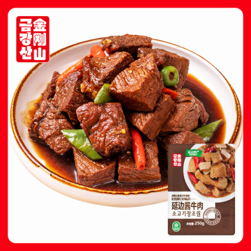 Beef in sauce from Yanbian
