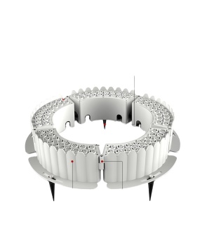 IP67 Recessed Ground Garden Flood Light LED for Palm and Coconut Trees