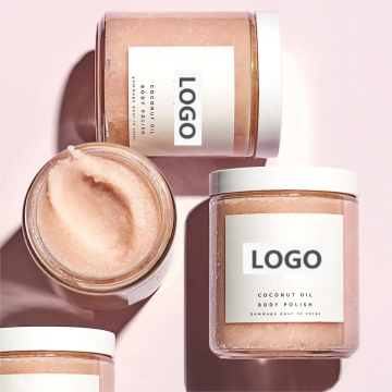 OEM Vegan Organic Whitening Face and Body Exfoliating Scrub