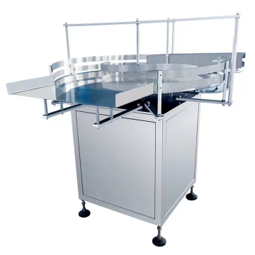 Round Bottle Turntable Rotary Collector Machine - Bottle Unscrambler and Sorting Machine