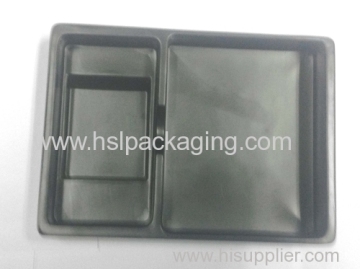 2013 Shenzhen Custom Black Plastic Electronic Esd Ps Tray 
