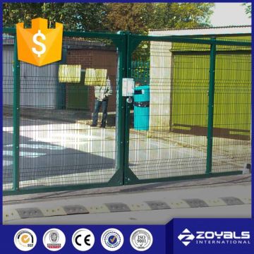 Fashionable Silvery Aluminum Auto Gates