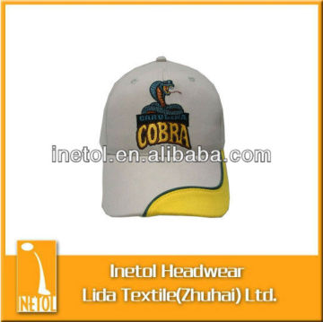 2015 fashion splicing with flat embroidered 6 panels caps