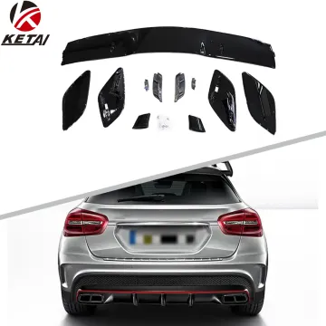 Gloss Black ABS Spoiler for BENZ X156 (2015-2019) - Wholesale GLA45 Style Rear Bumper