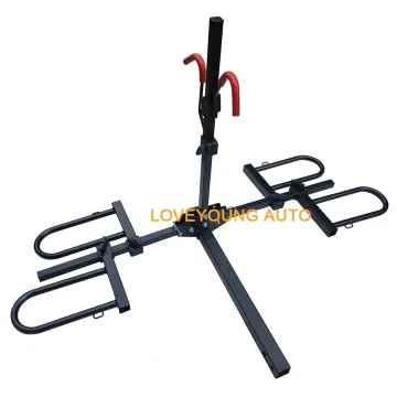 LOVEYOUNG Hitch Luggage Racks Electric Bicycle Dirt Bike Holder Stand Car Tyre Rack Bike Car Rack Bike