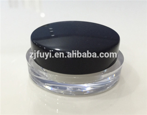 Mini plastic oval shape samples eye cream container 5g/travel-size jar for cosmetic