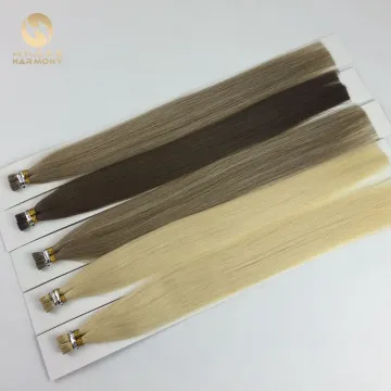 Wholesale Cuticle Remy Russian 100% Human 1g strand single bead links easy loop microlink hair extensions