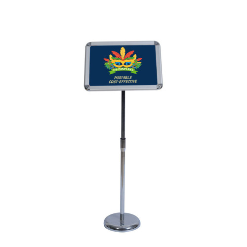 pedestal poster stand with poster frame A3 A4