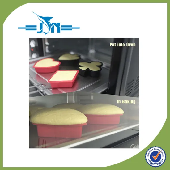 Multifunctional snowman shape silicone cake mold with high quality