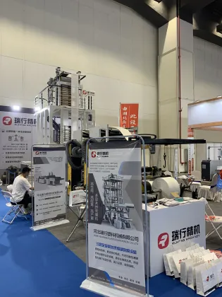 Smart-X High Quality Plastic ABA Polyethylene Film Blowing Machine