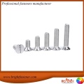 DIN2009 براغي ذات رأس مسطح غاطس