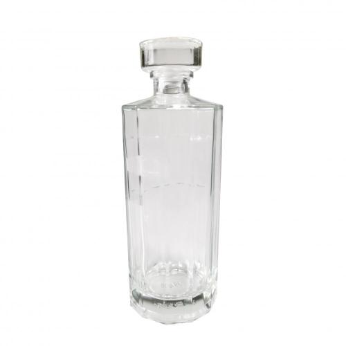 Fish Shaped Glass Wine Bottle Clear Empty Glass For Packing Whiskey Bottle Supplier