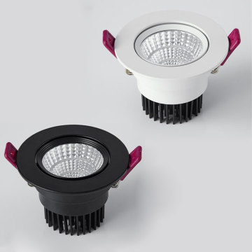 7W/9W IP20 round 오목한 LED 다운 라이트