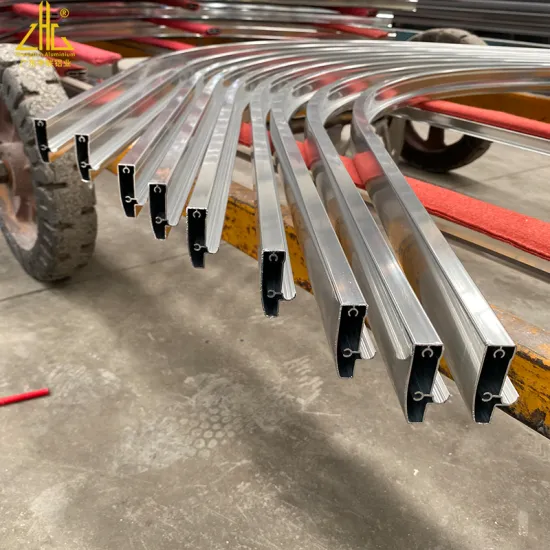 Bright Polished Bathroom Aluminum Profile 6063 6061