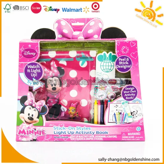 Minnie Design Your Own Activity Book