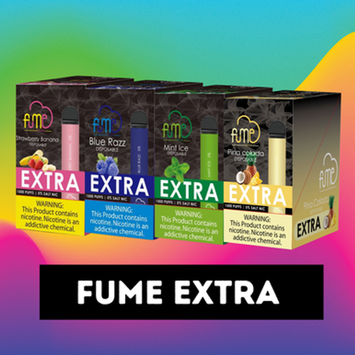 Fume Fume Extra 1500 Puffs descartáveis ​​vape