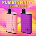 Einweggeräterückung Infinity 3500 Puffs