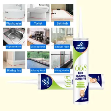 YLJ668 high quality construction acetic silicone sealant