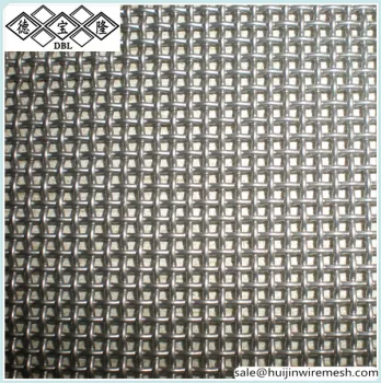 Crimped Wire Mesh Type, Plain Weave Weave Style Galvanized Crimped Wire Mesh