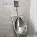 Urinal de aço inoxidável montado na parede