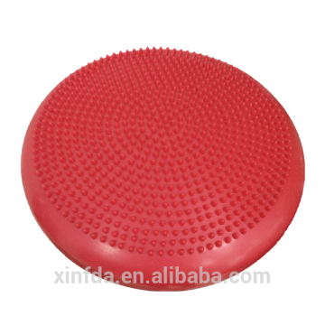 Hot sale 33cm inflatable massage cushion customized PVC massage balance seat air cushion