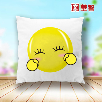 Sofa Emoji Cushion cover, digital printed cushion cover, decoration cushion