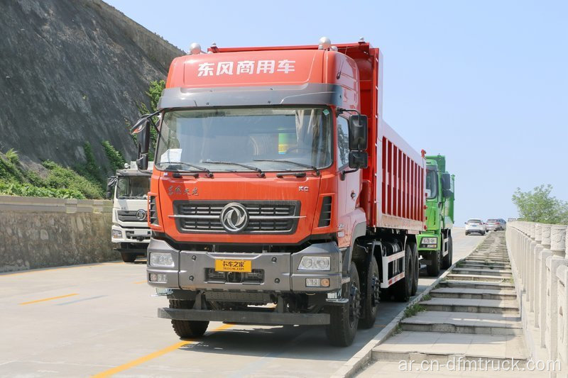 شاحنات Dongfeng Tipper 8x4 التجارية