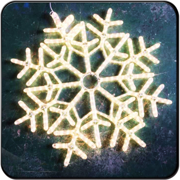 Hängende geführte Schneeflockenlichter des 2D Motivweihnachtsdekors