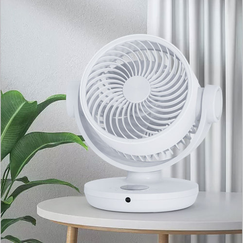 Remote control circulation fan floor fan shakes head