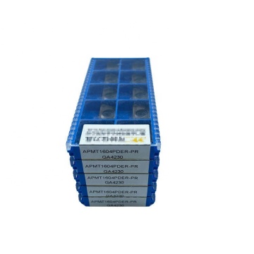 High Quality Tungsten Carbide APMT 1604 PDER Milling Inserts for Face Milling Cutter
