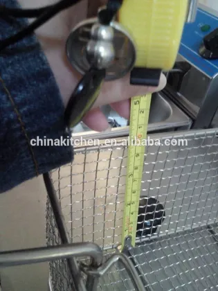 Counter top mini electric fryer