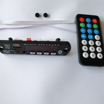SUNCHONGLIC M20 12V MP3 डिकोडर बोर्ड के साथ नियंत्रण और तार