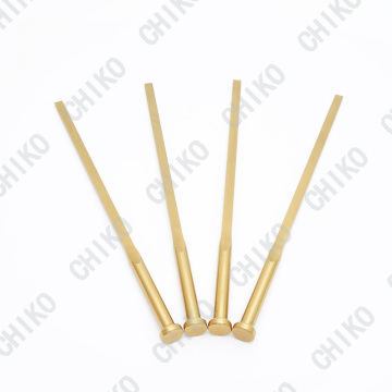 Tin Coated SKD61 Blade Ejector Pin for Precision Mold Components