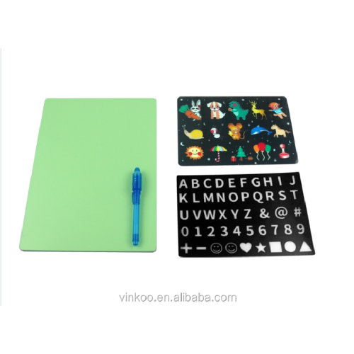 Suron Writing Board Glow in Dark Fluorescent Pen