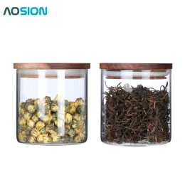 Glass Canisters Set