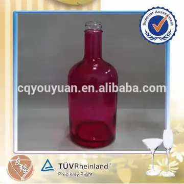 hand sainitizer red color 500ml glass bottles wholesale