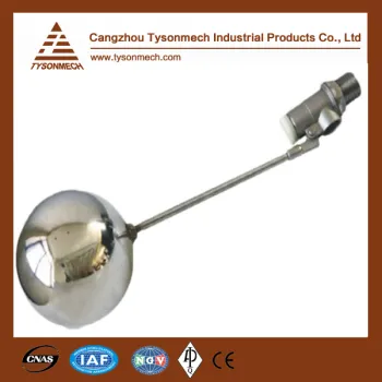Tysonmech stainless steel Hot Sale mechanical/tank water Hydraulic ball float valve
