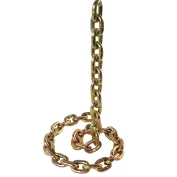 Carbon Steel Galvanized Lift Chain for G80 High Strength Marine Anchor from China Supplier
