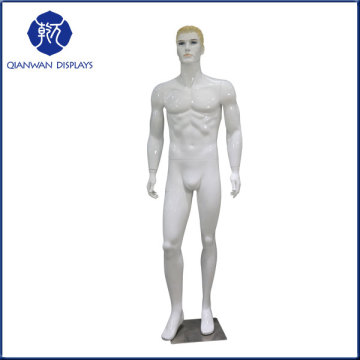 White male flexible mannequins fiberglass